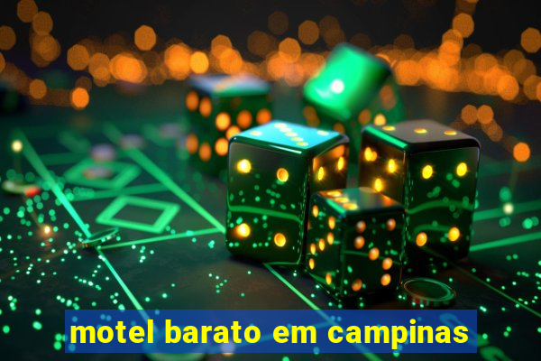 motel barato em campinas